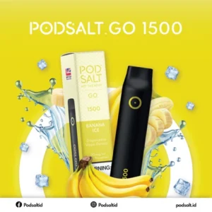 Podsalt Go 1500 Disposable Vape - Banana Ice