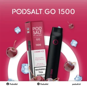 Podsalt Go 1500 Disposable Vape - Cherry Ice