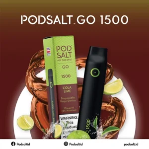 Podsalt Go 1500 Disposable Vape - Cola Lime