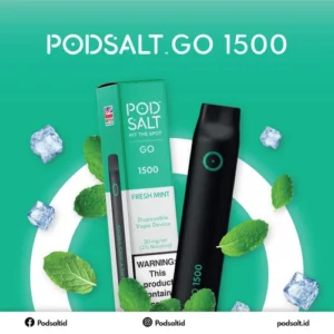 Podsalt Go 1500 Disposable Vape - Fresh Mint