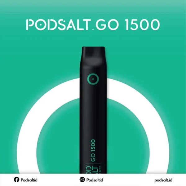 Podsalt Go 1500 Disposable Vape - Fresh Mint - Image 3