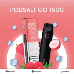 Podsalt Go 1500 Disposable Vape - Lychee Ice